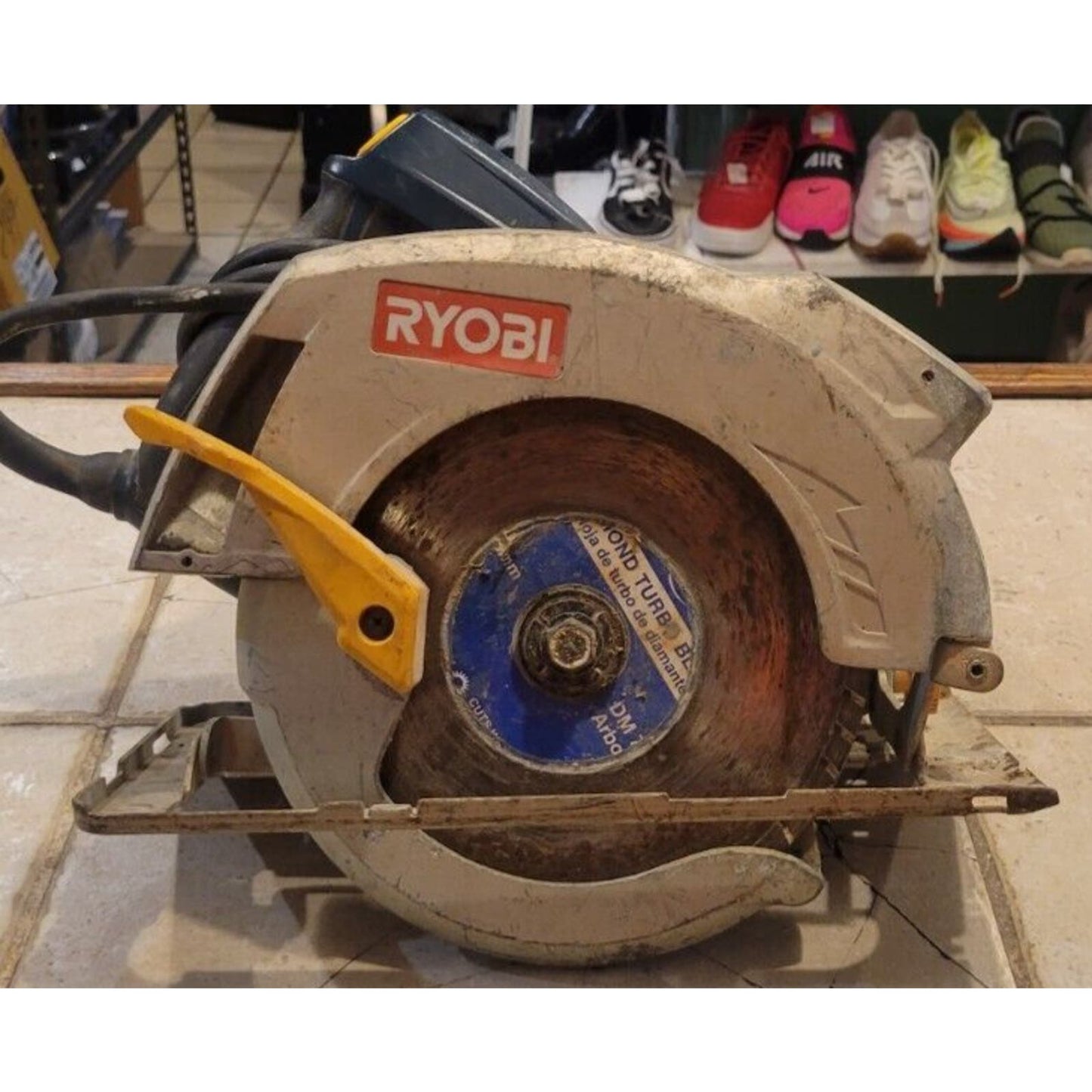 RYOBI Corded Laser Circular Saw CSB142LZ