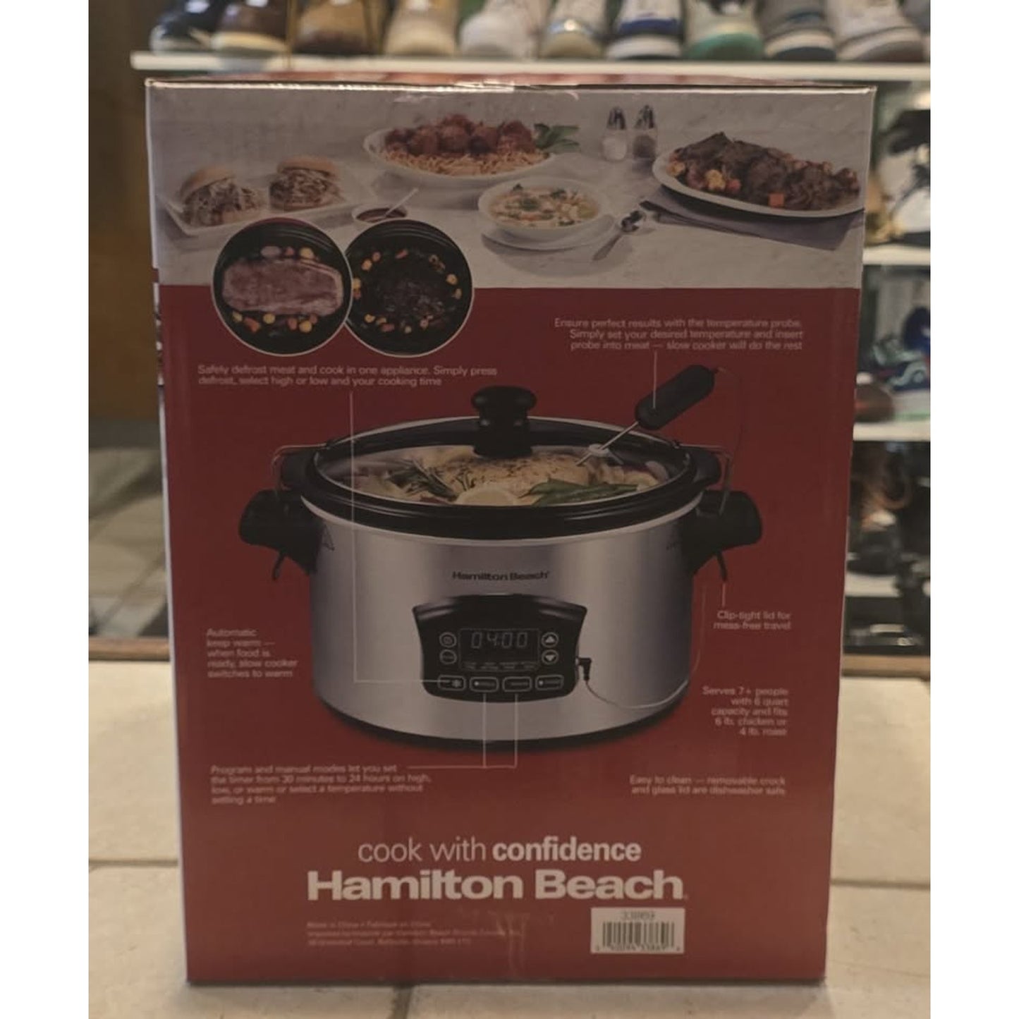 Hamilton Beach 6-Quart Set & Digital Programable Slow Cooker / 33689 /