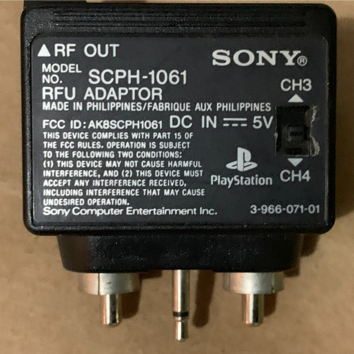 Sony PlayStation 1 PS1 SCPH-1001 Console Audiophile RCA Out