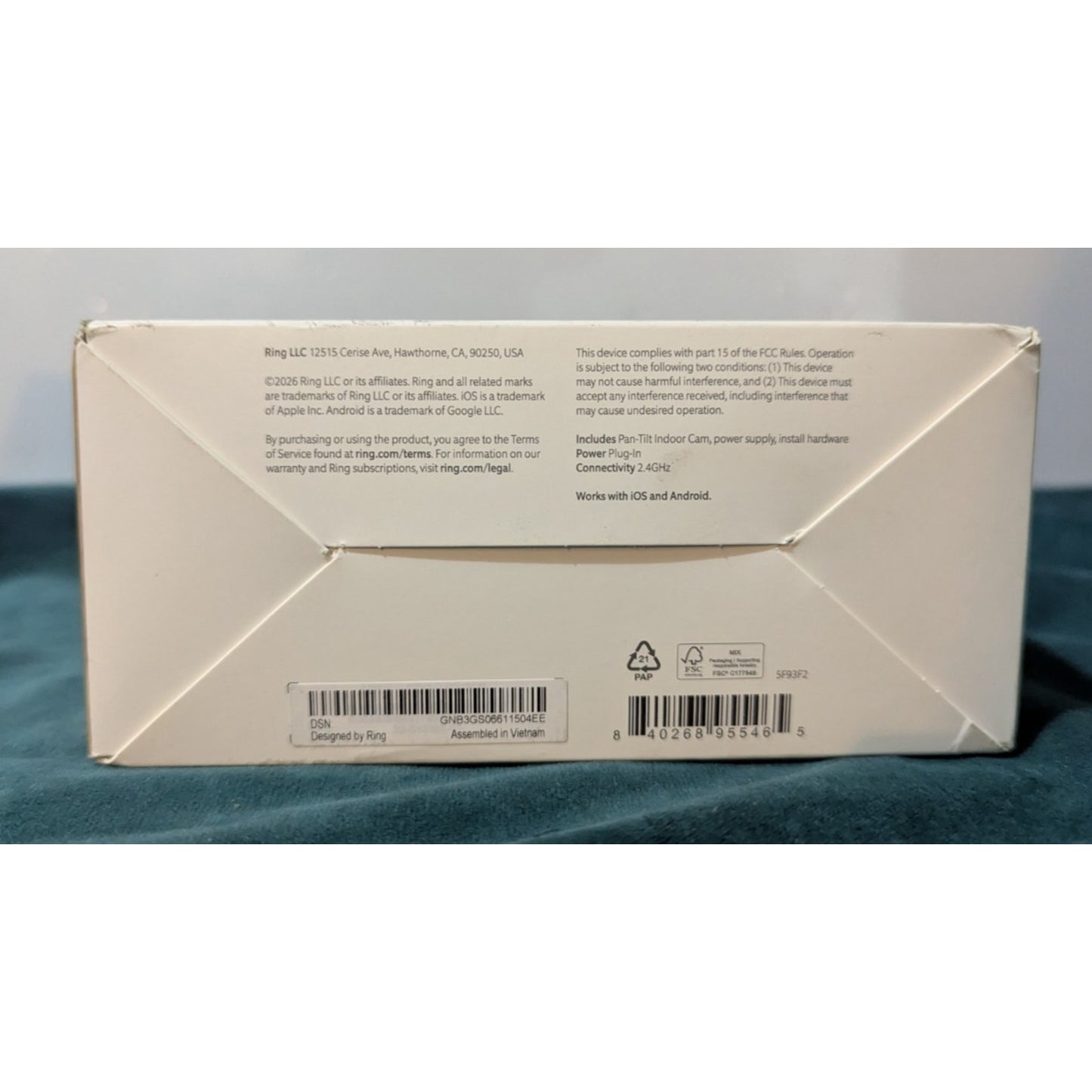 Ring Pan-Tilt Indoor cam