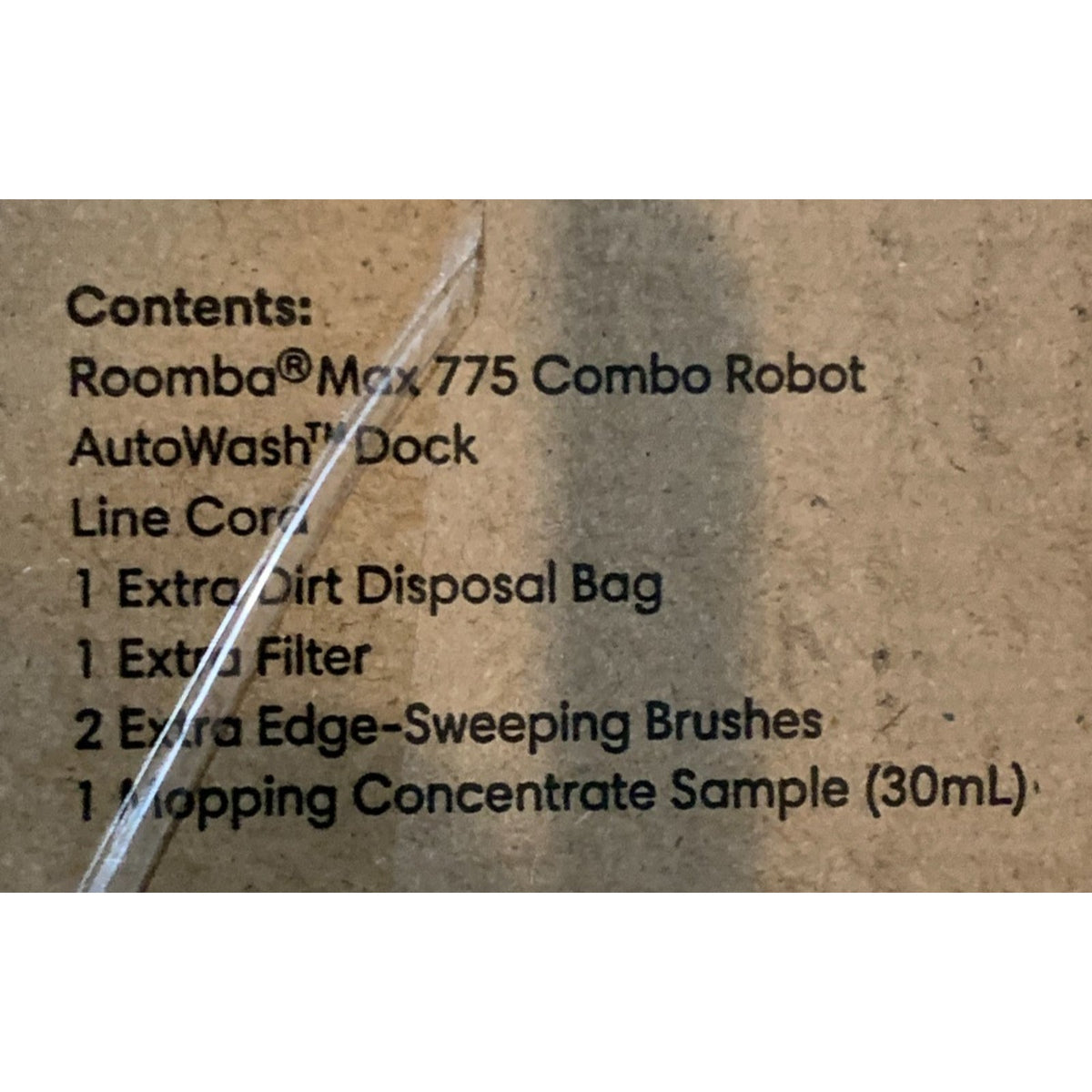 iRobot Roomba Max 775 Combo Robot + AutoWash Dock RCE-Y1