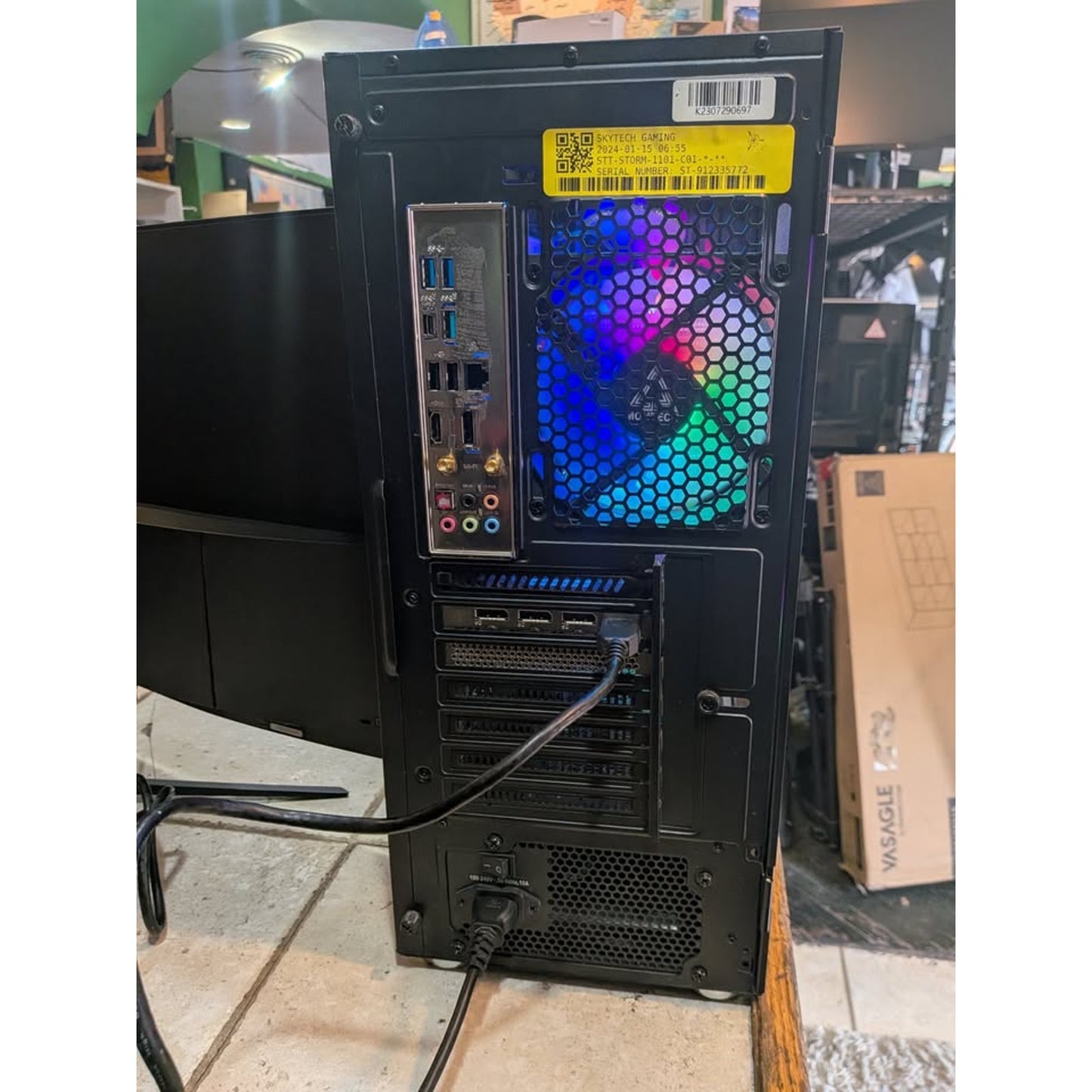 Skytech Gaming Storm / Ryzen Intel Arc A380 6GB / 1TB SSD / 16Ram