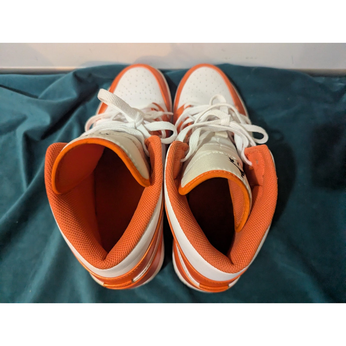 Size 12 - Air Jordan 1 Mid Metallic Orange DM3531-800