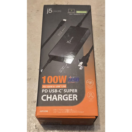 J5 Crate 100W USB-C Super Charger / JUP2290-4A /