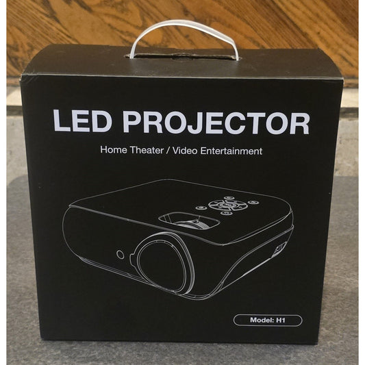 Happrun H1 Native 1080P Bluetooth LED Home Theater Projector Portable