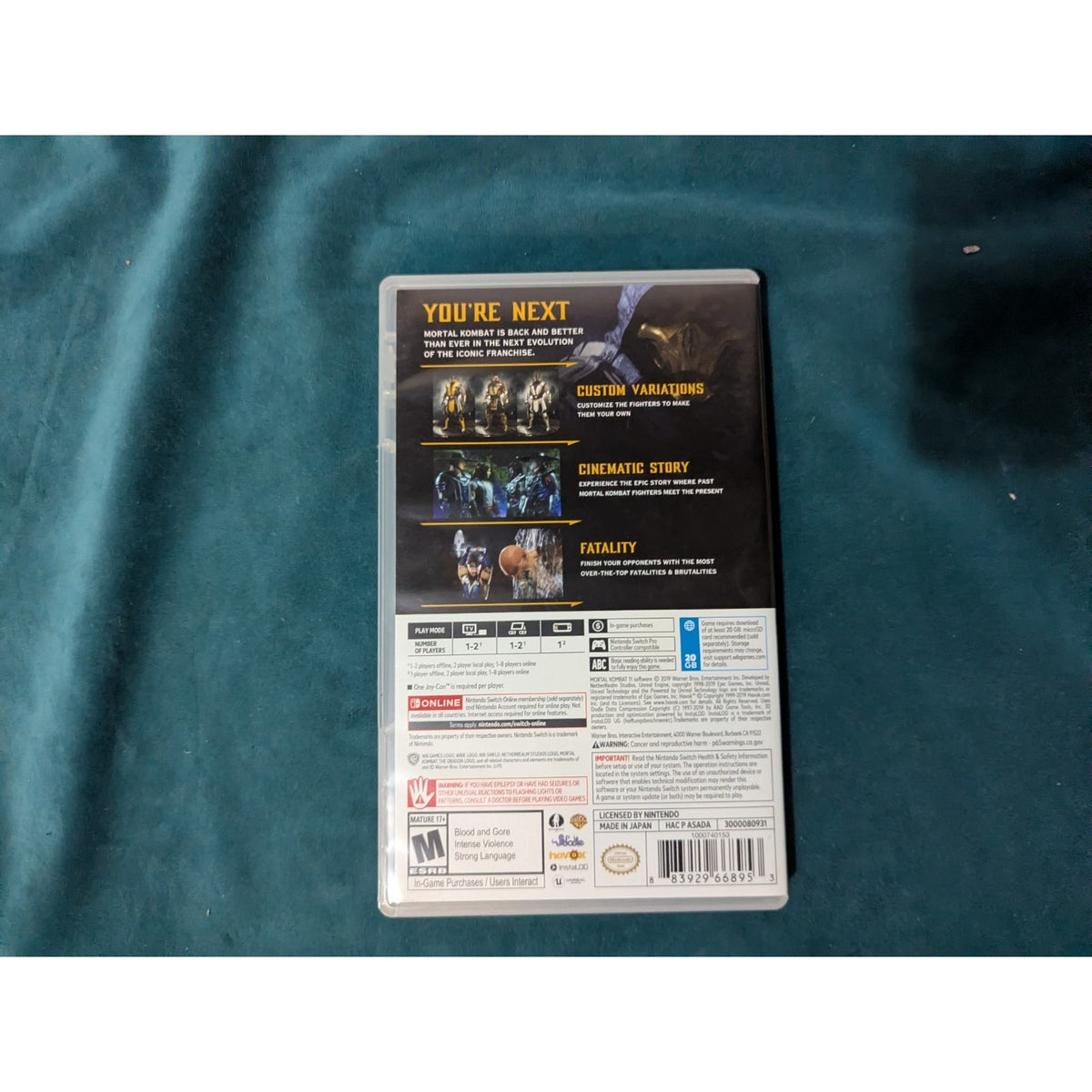 Mortal Kombat 11 - Nintendo Switch