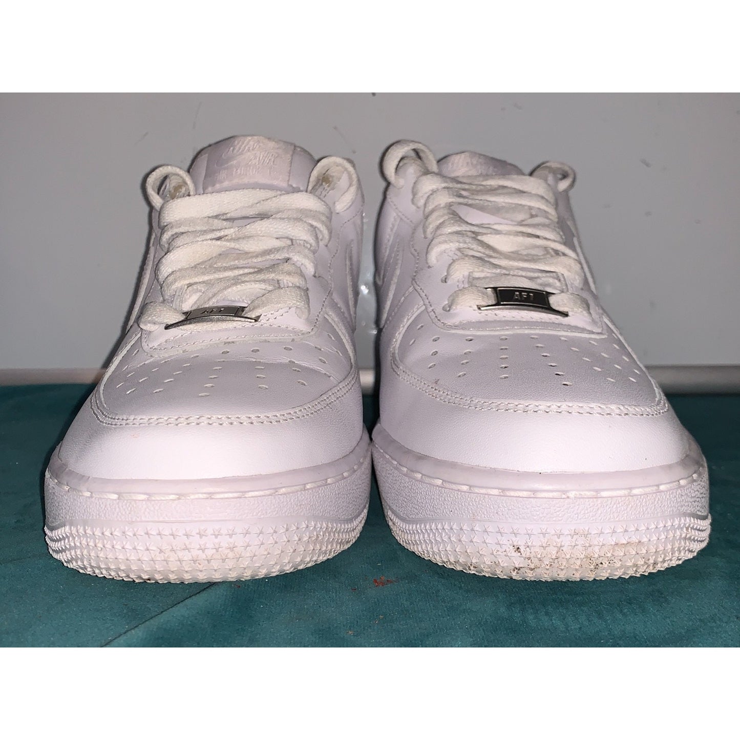 Nike Air Force 1 '07 Low Sneakers Men's Size 8 Triple White