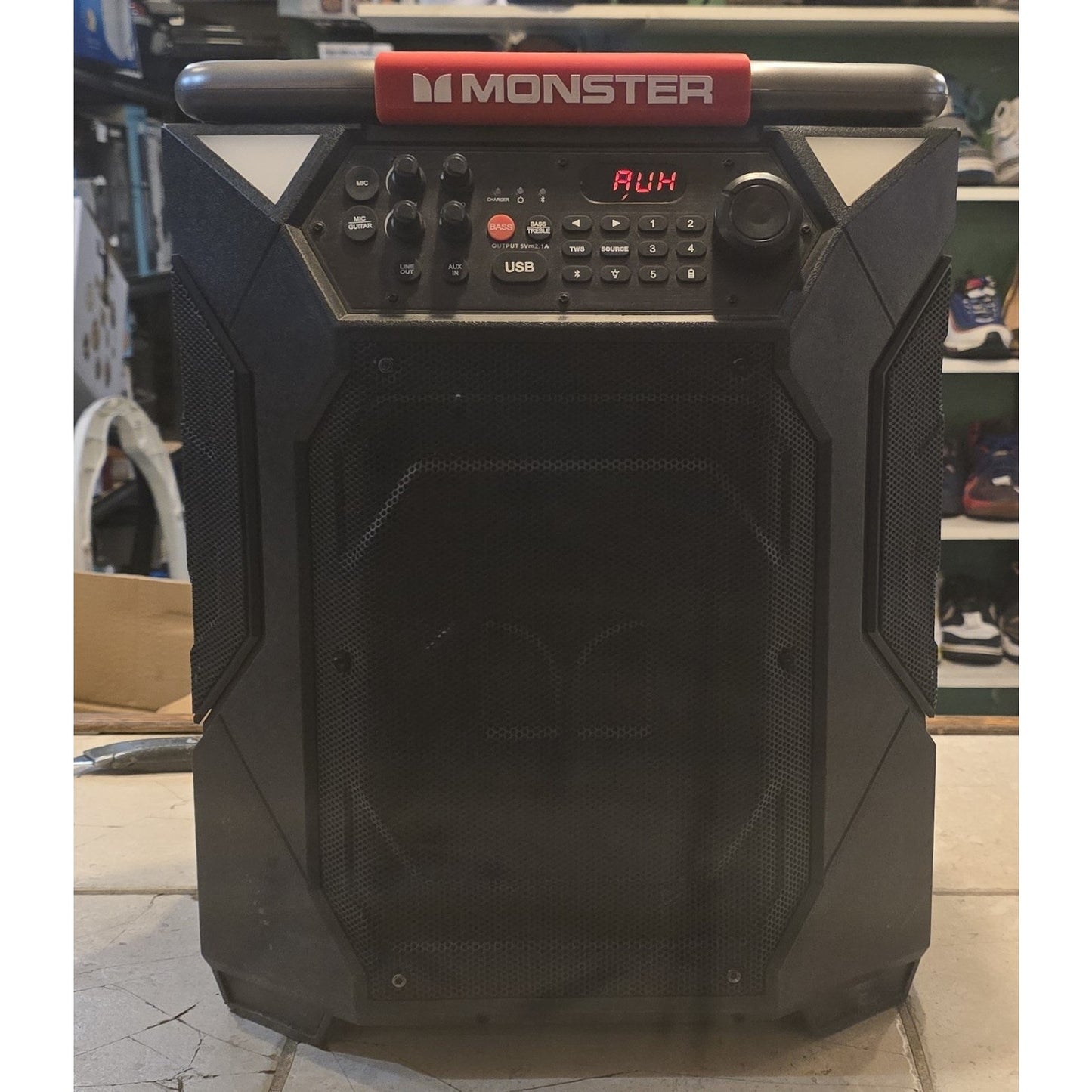 Monster MNRR360 Rockin' Roller 360 Portable Indoor/Outdoor Wireless Speaker