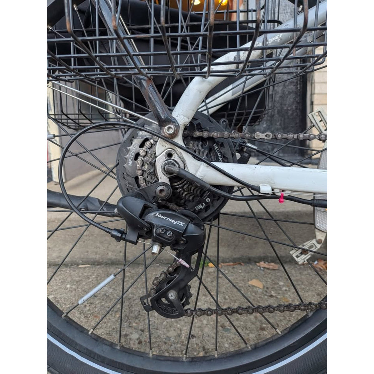 Denago City 3 Step Through Electric Bike