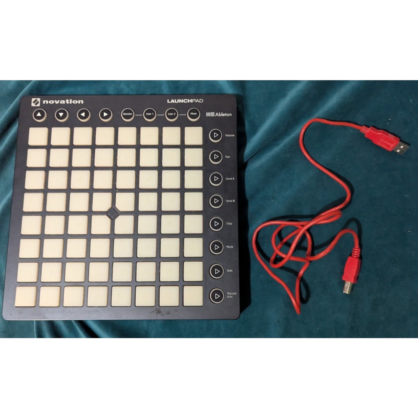 Novation Black LaunchPad Ableton Live Controller W/ Cord