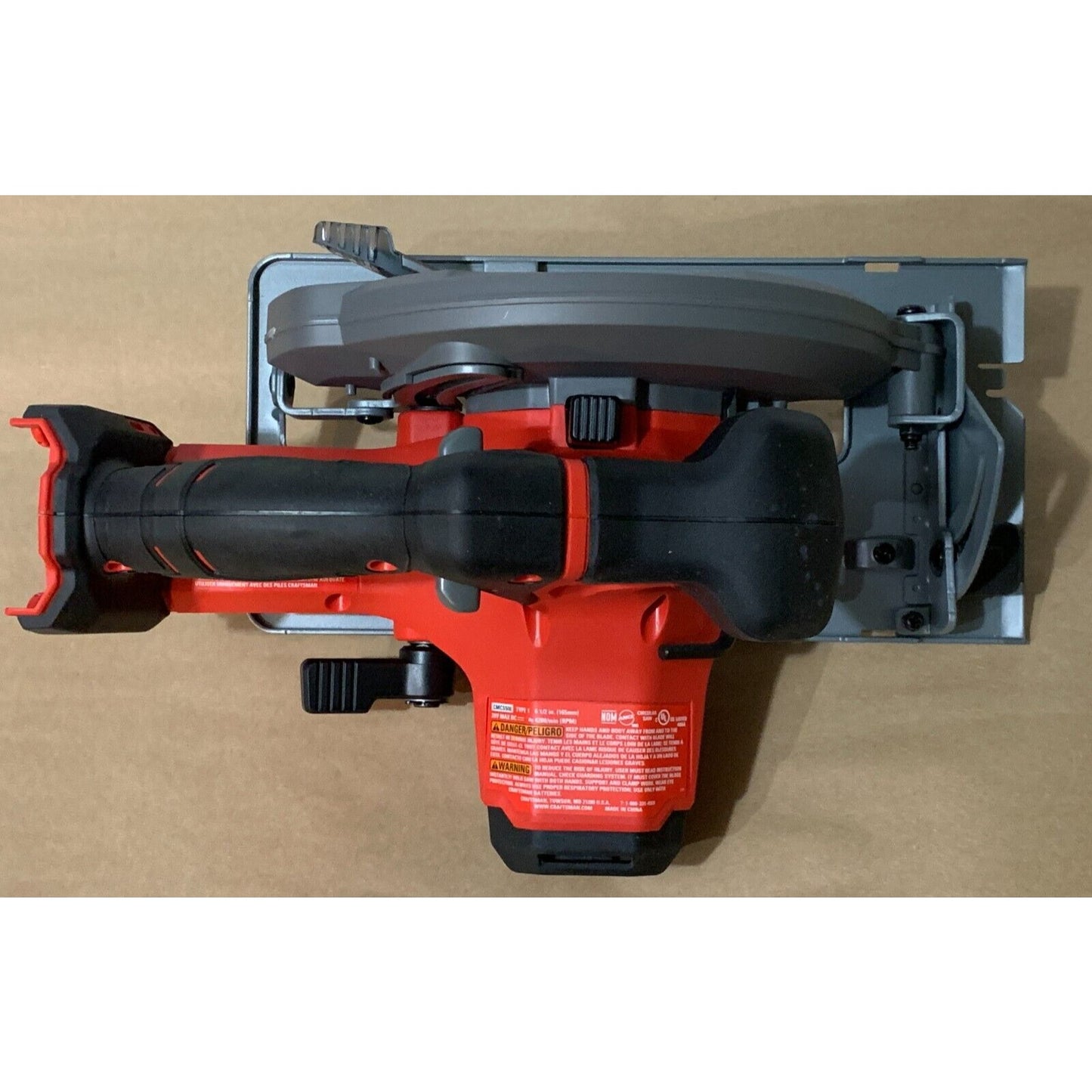 CRAFTSMAN V20 20-volt Max 6-1/2-in Cordless Compact Circular Saw Model-CMES510