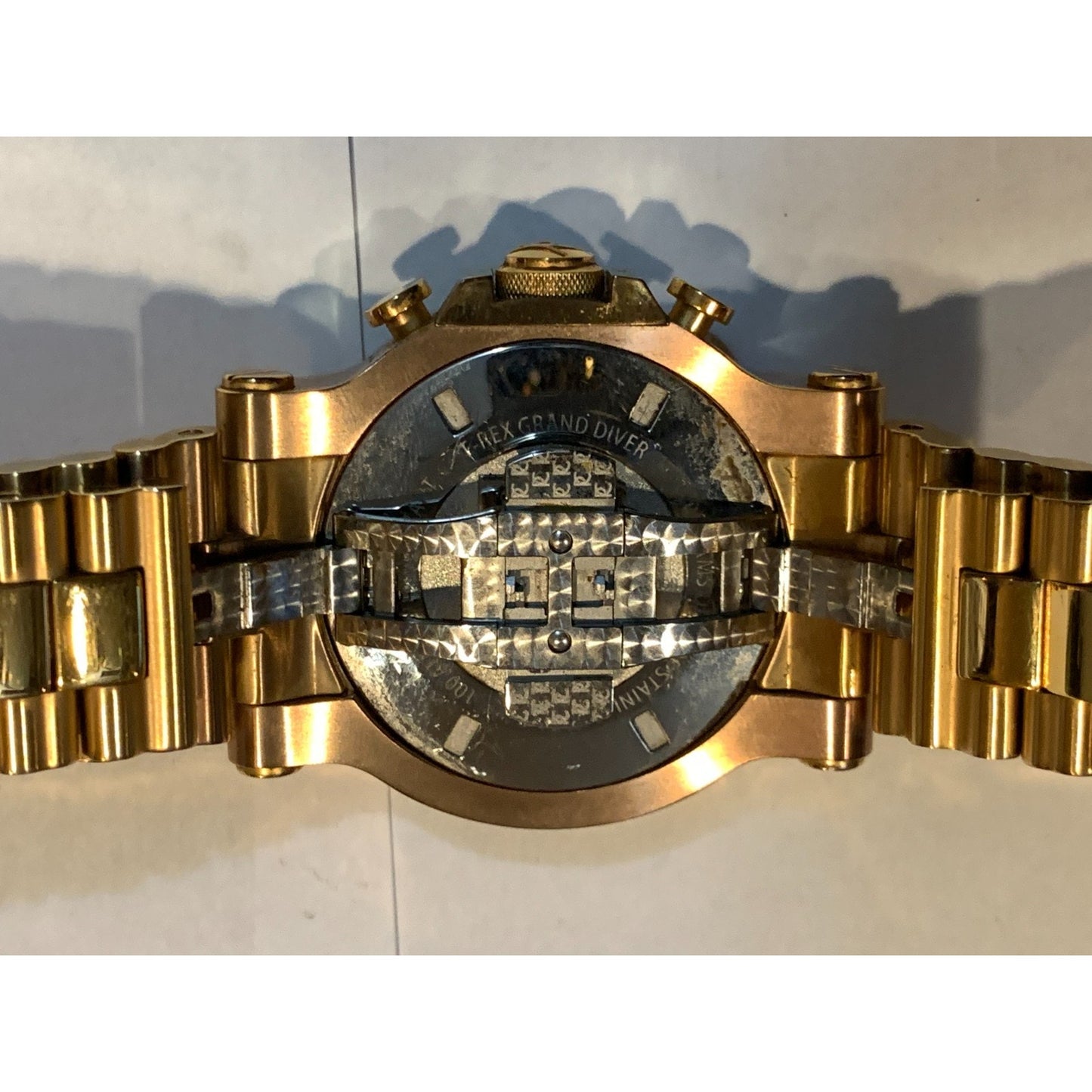 Renato T-Rex Grand Diver Swiss Made Rose Gold Limited 98/125 Men's Watch