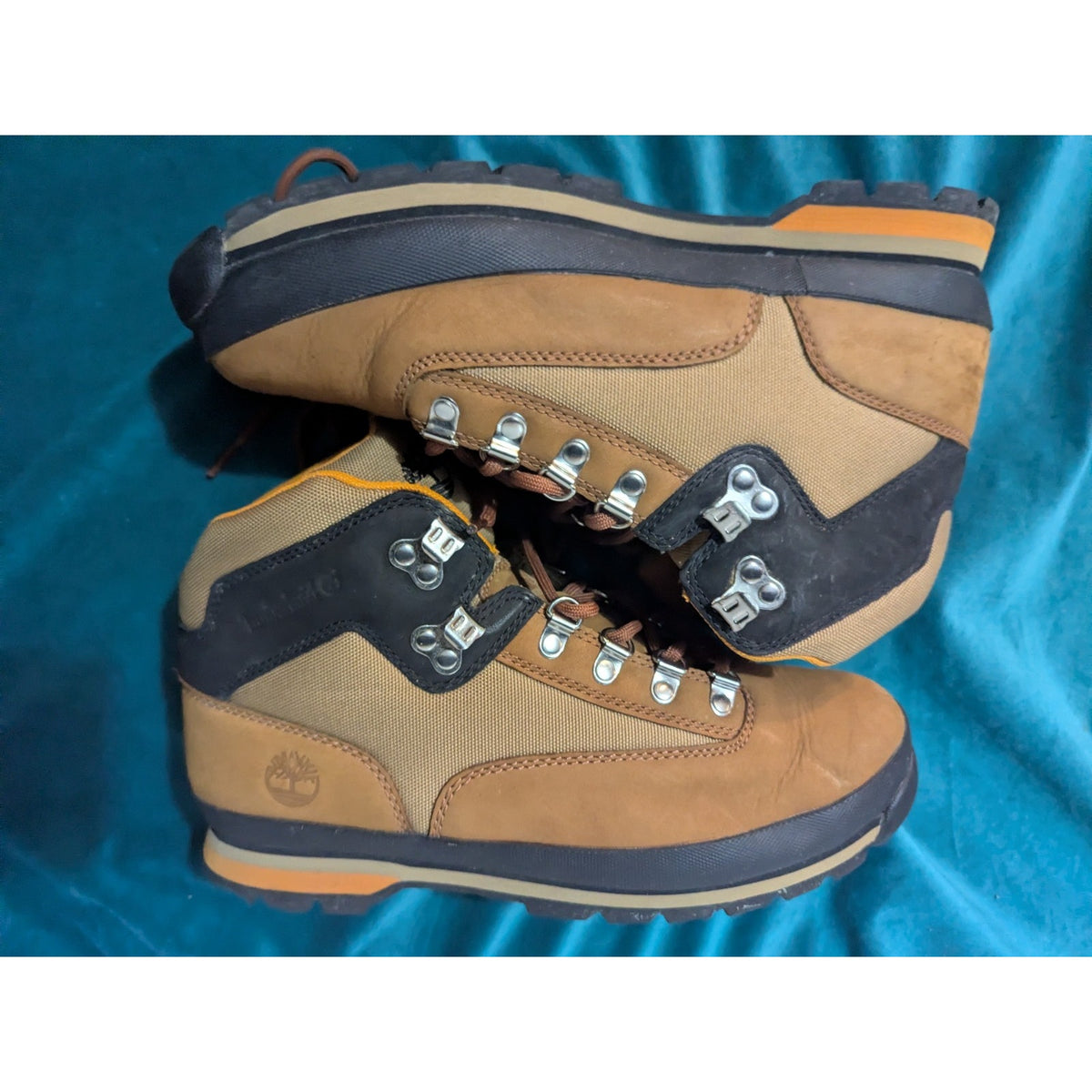 Timberland Mens Euro Wheat Hiking Boots U.S Men Size 9