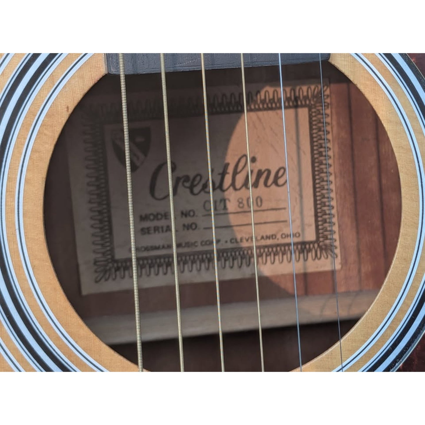 Crestline CIT-800 MIJ Dreadnought Acoustic