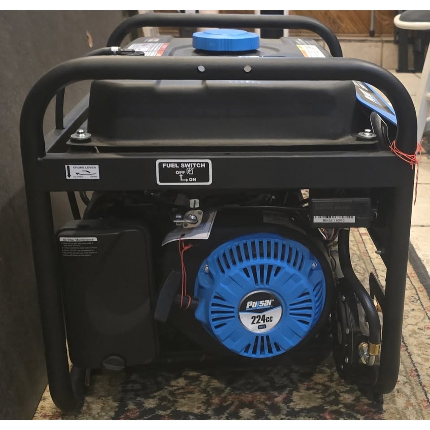 Pulsar 5250W Dual Fuel Portable Generator w/ CO Sentry / PG5250BCO /