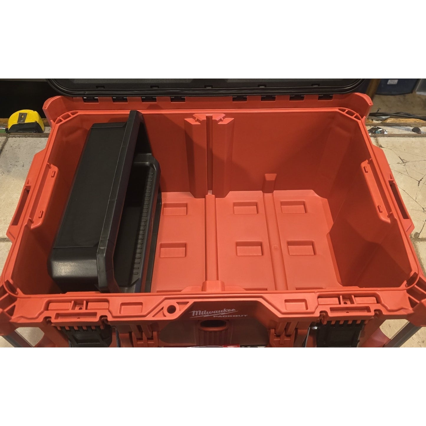 Milwaukee PACKOUT 22 inch Modular Tool Case Storage System 250 lb Capacity - 3 P