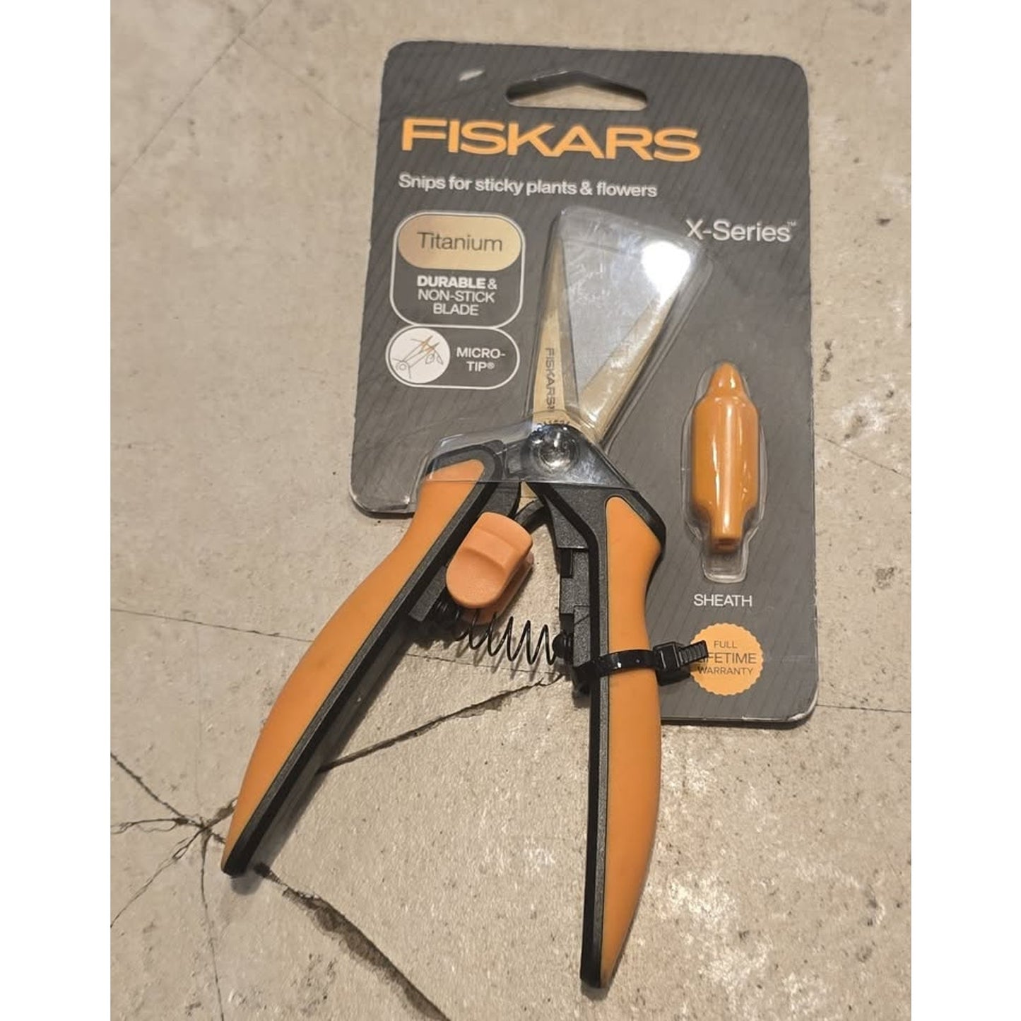 Fiskars Non Stick Micro Tip X-Series Pruning Snips