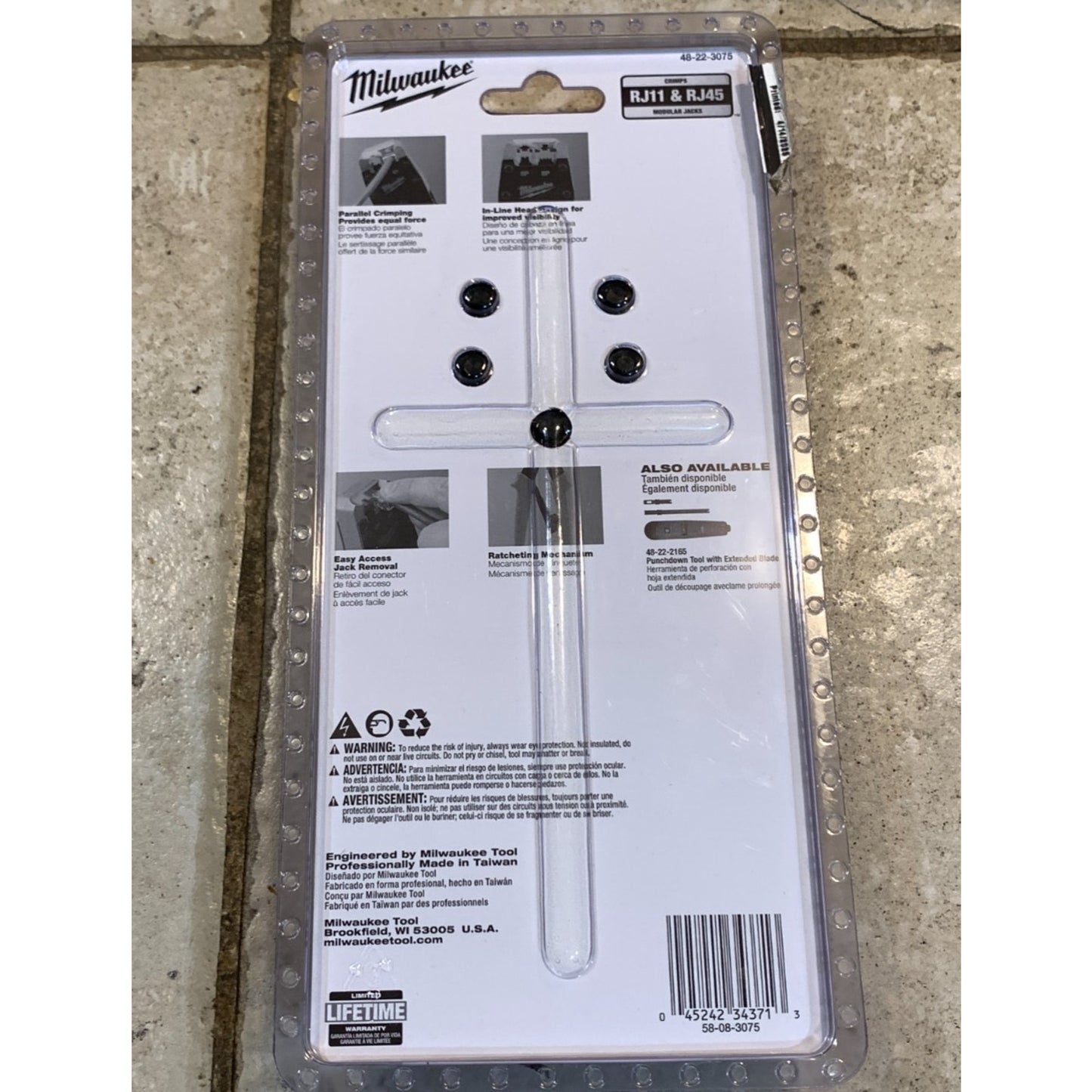 *NEW* Milwaukee Ratcheting Modular Crimper, 48-22-3075