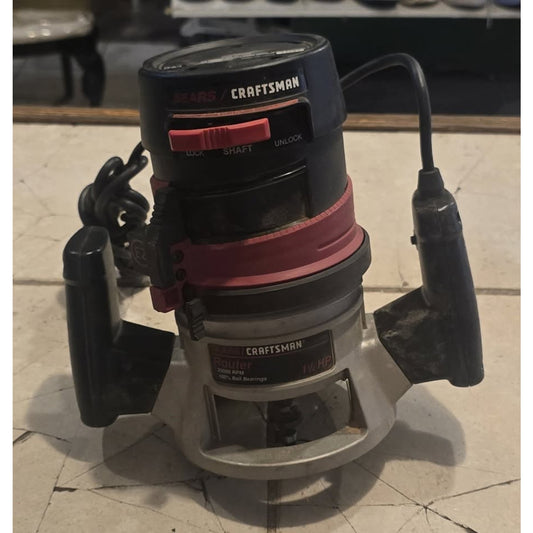 Sears Craftsman 1-1/2 HP Router w/ Table / 315.174710 /