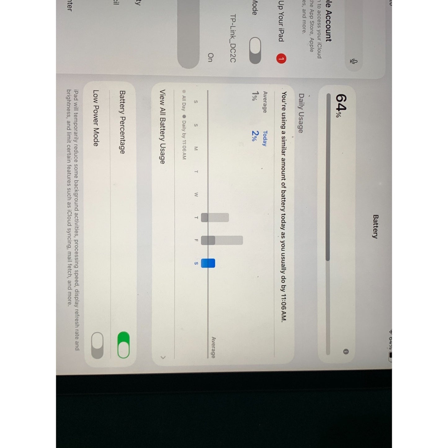 Apple iPad Pro 4th gen - 128GB, Wi-Fi ONLY, 12.9 in -Space Gray/Silver - USED