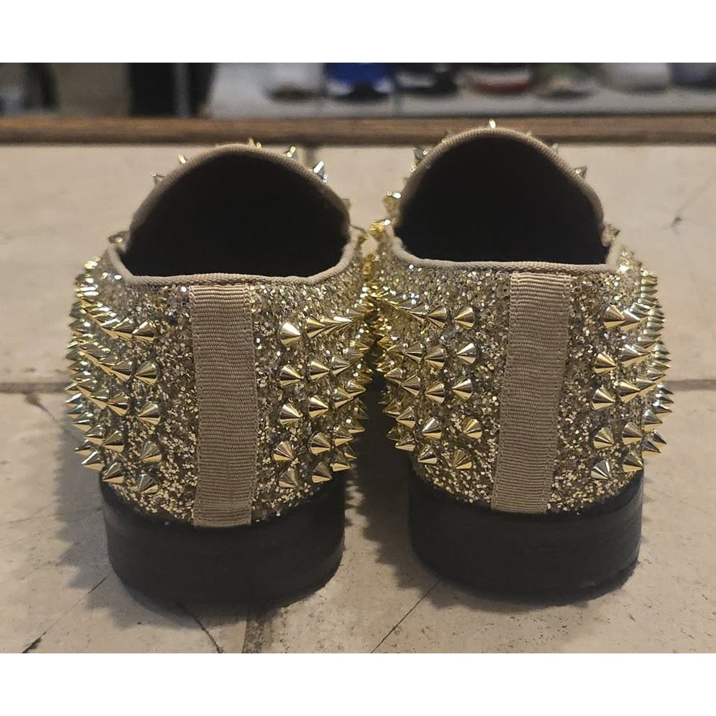 Alberto Fellini Sparko Spiked Dress Shoes / 8.5M /