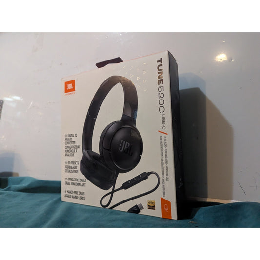 JBL Tune 520C USB-C Wired On-Ear Headphones