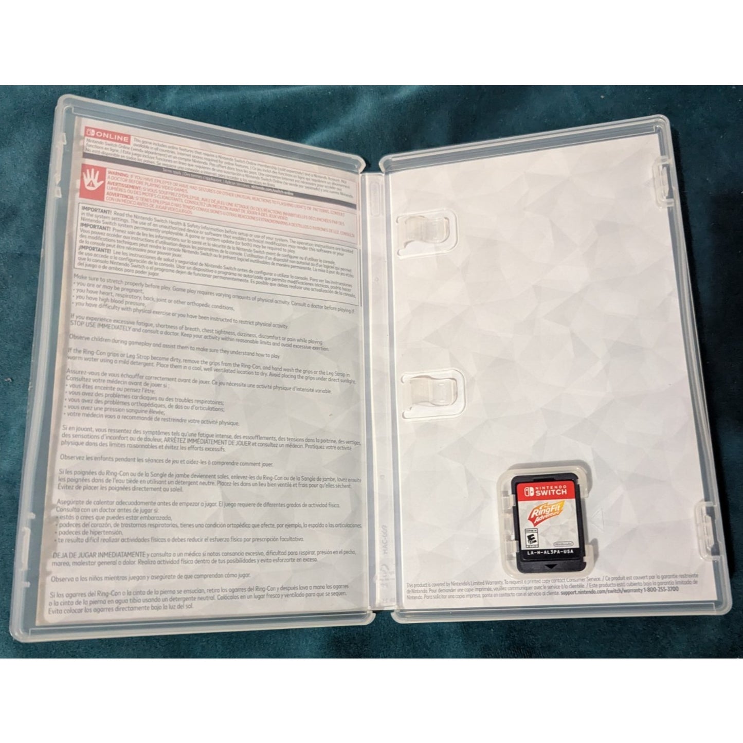 Nintendo Switch - Ring Fit Adventure (Complete Set)