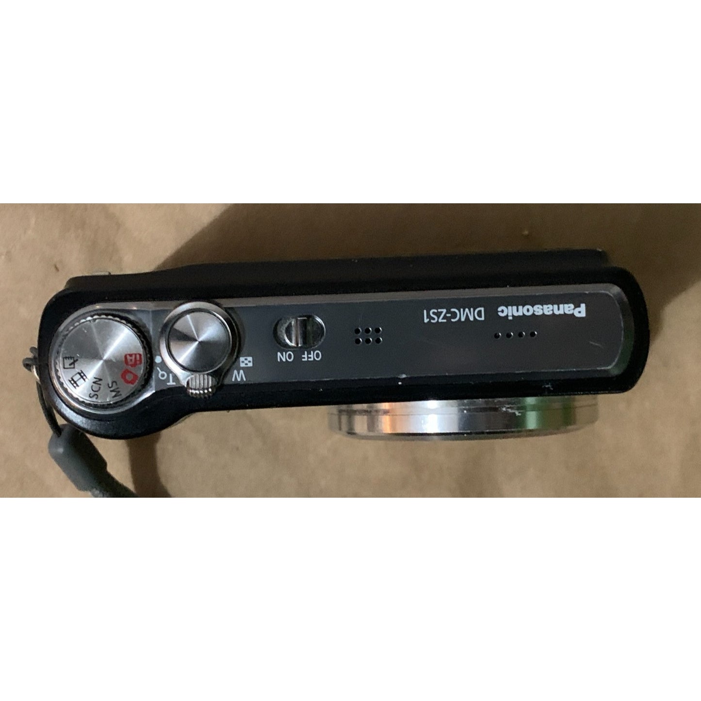 Panasonic LUMIX DMC-ZS1 12X Zoom Digital Camera Black