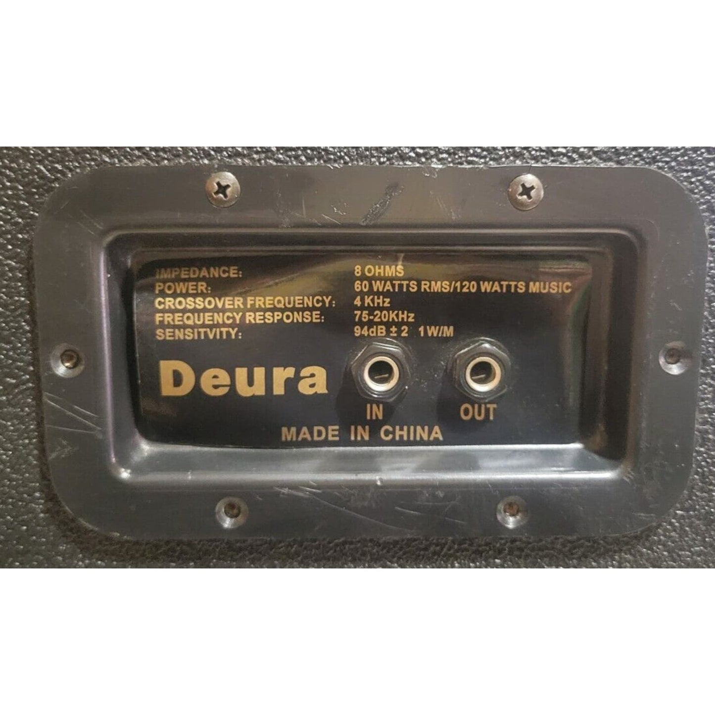 Deura 2Set 8Ohms 120w 4khz Pa Speaker Set Wolfpack Trading