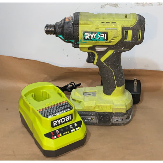 Ryobi 18V One+ 1/4 inch Cordless Impact Driver w/ 1.5 Ah P107 Battery - P235AVN