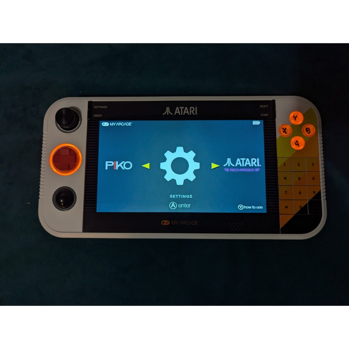 Atari Portable Gaming System Gamestation GO Console