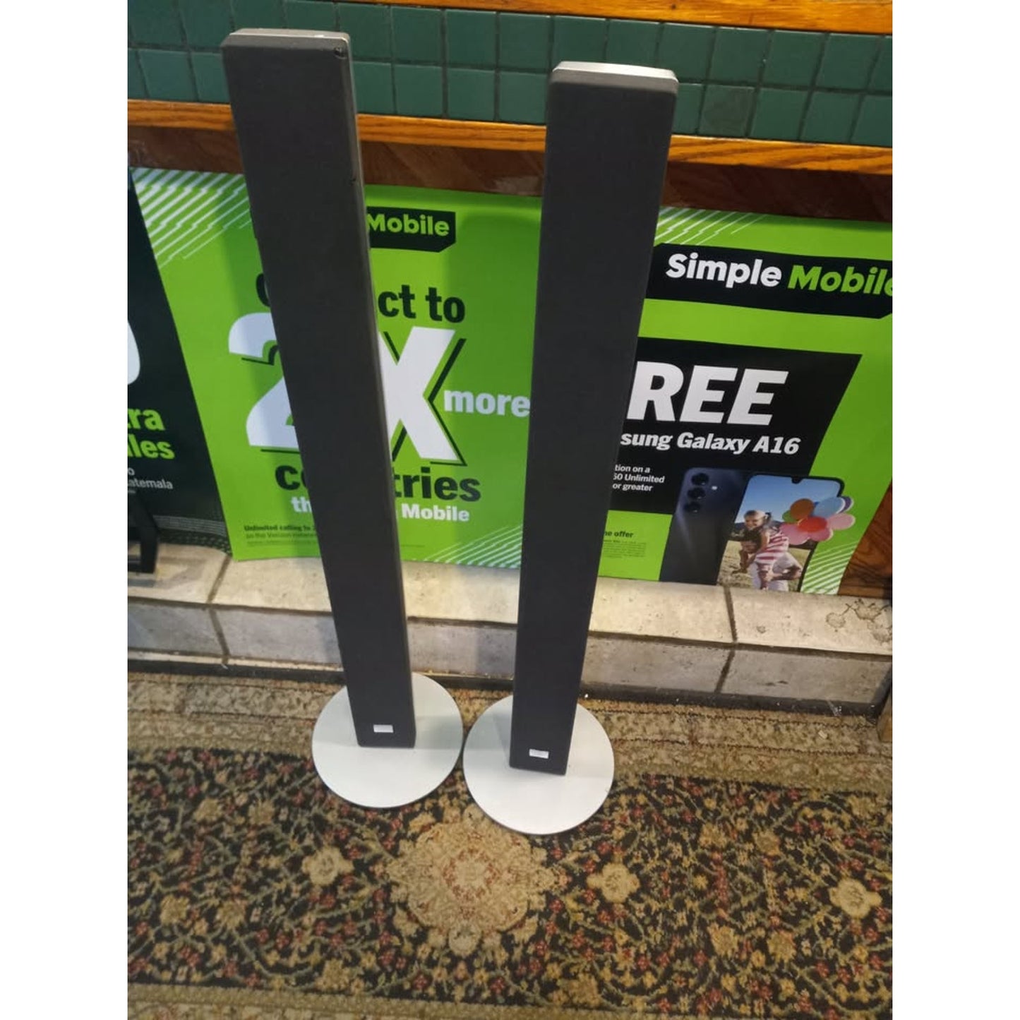 Sony Standing Electric Speakers