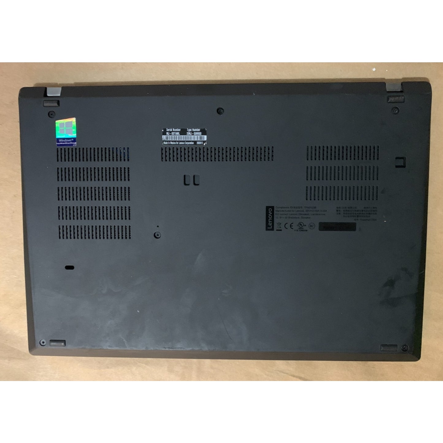 Lenovo ThinkPad T495 14" AMD Ryzen 5 Pro 3500U 16GB 256GB SSD Windows 11 Pro