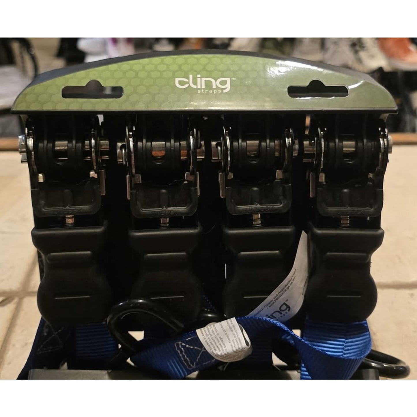 Cling 4Pc 14" Ratchet Set