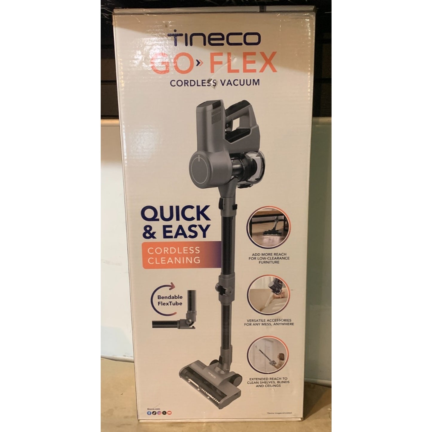 Tineco GO Flex Cordless Lightweight Stick Vacuum