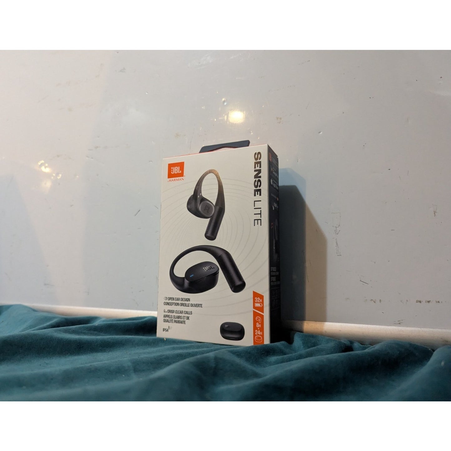 New JBL Sense Lite Open Ear True Wireless Earbuds Black