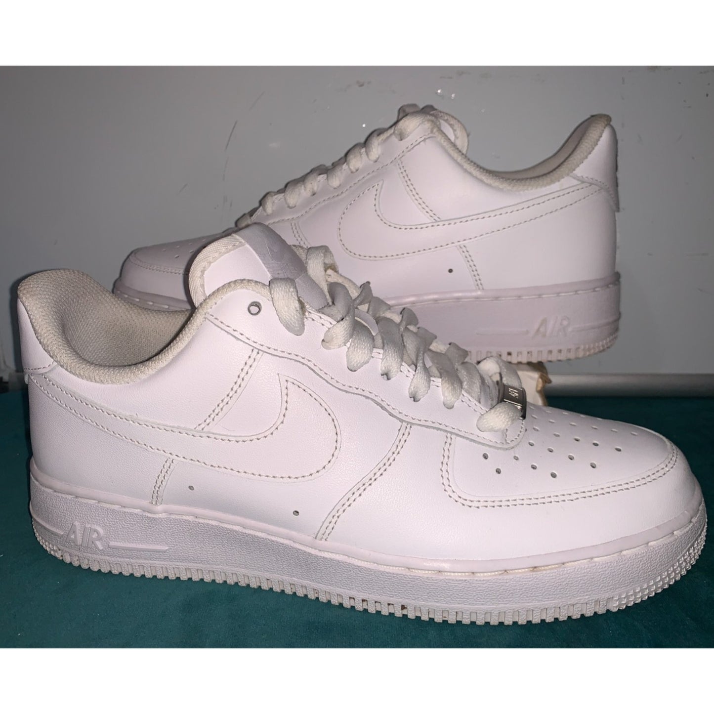 Nike Air Force 1 '07 Low Sneakers Men's Size 8 Triple White