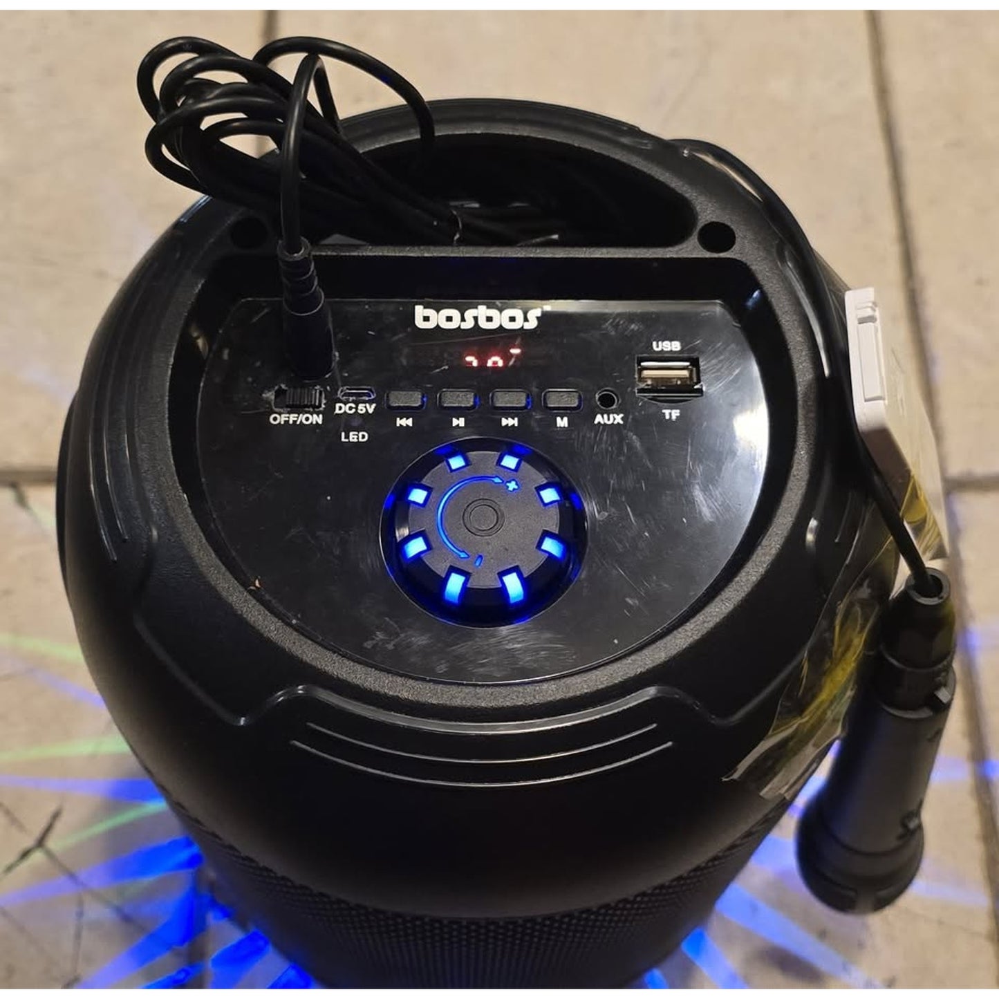 BosBos Orbit P-21 Wireless Speaker HD Stereo Sound