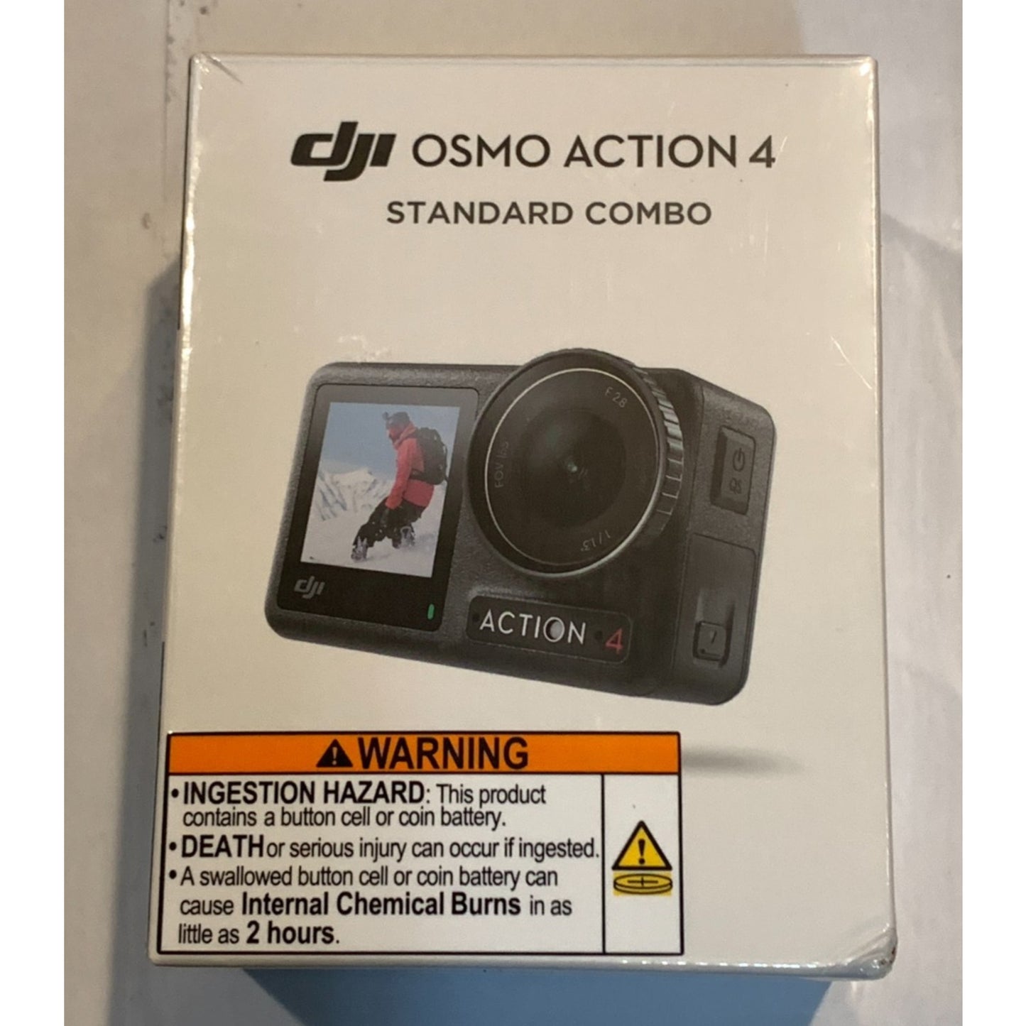 DJI Osmo Action 4 Standard Combo, 4K/120fps Waterproof Action Camera