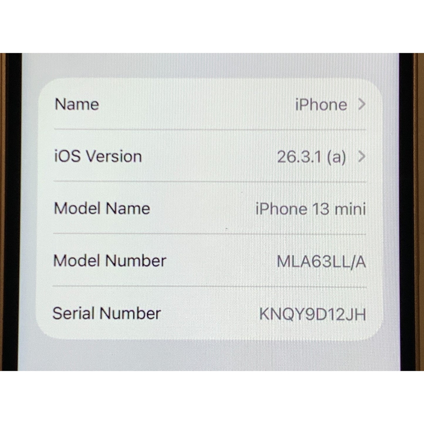 Apple iPhone 13 mini A2481 Unlocked 128GB Pink (screen replaced)!!