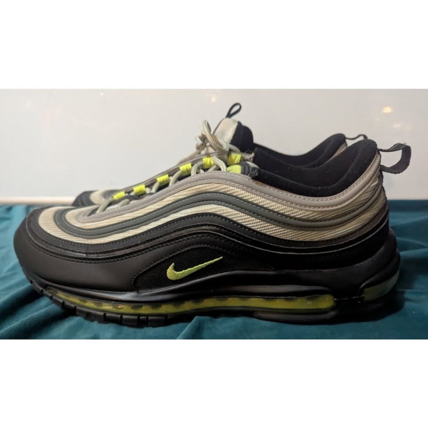 Size 12.5- Nike Air Max 97 Icons - DX4235-001 - Neon