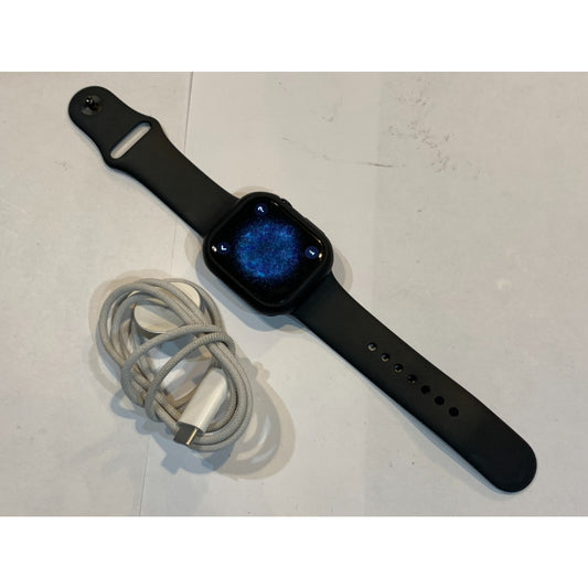 Apple Watch Gen 10 Series 10 46mm Jet Black Aluminum - Black Sport Band