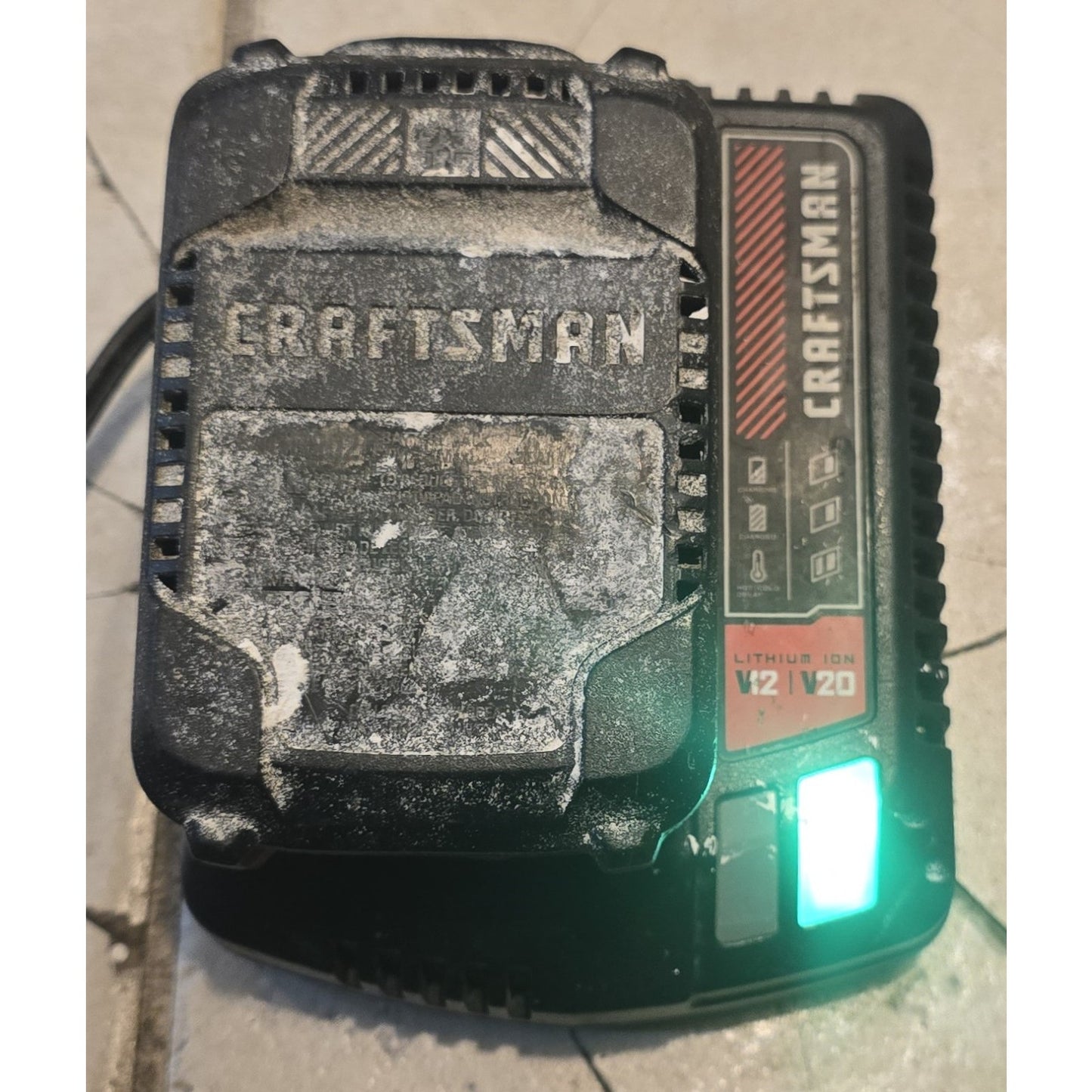 Craftsman 20V Battery & Charger / CMCB202 / CMC8100 /