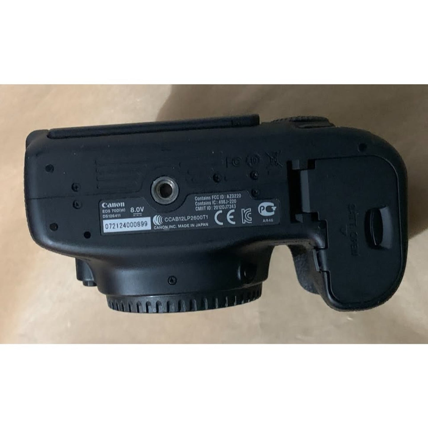 Canon EOS 70D Digital SLR Camera - Body And A/C Adapter