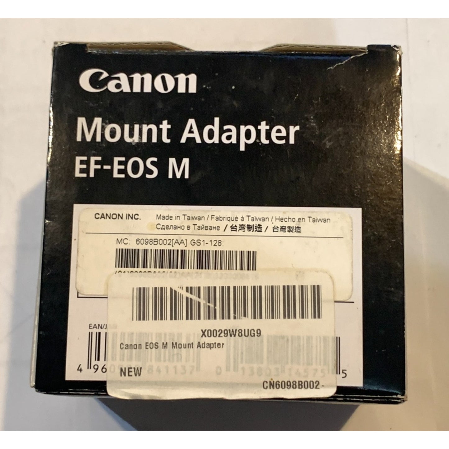 Canon Mount Adapter EF-EOS M for EF Lens