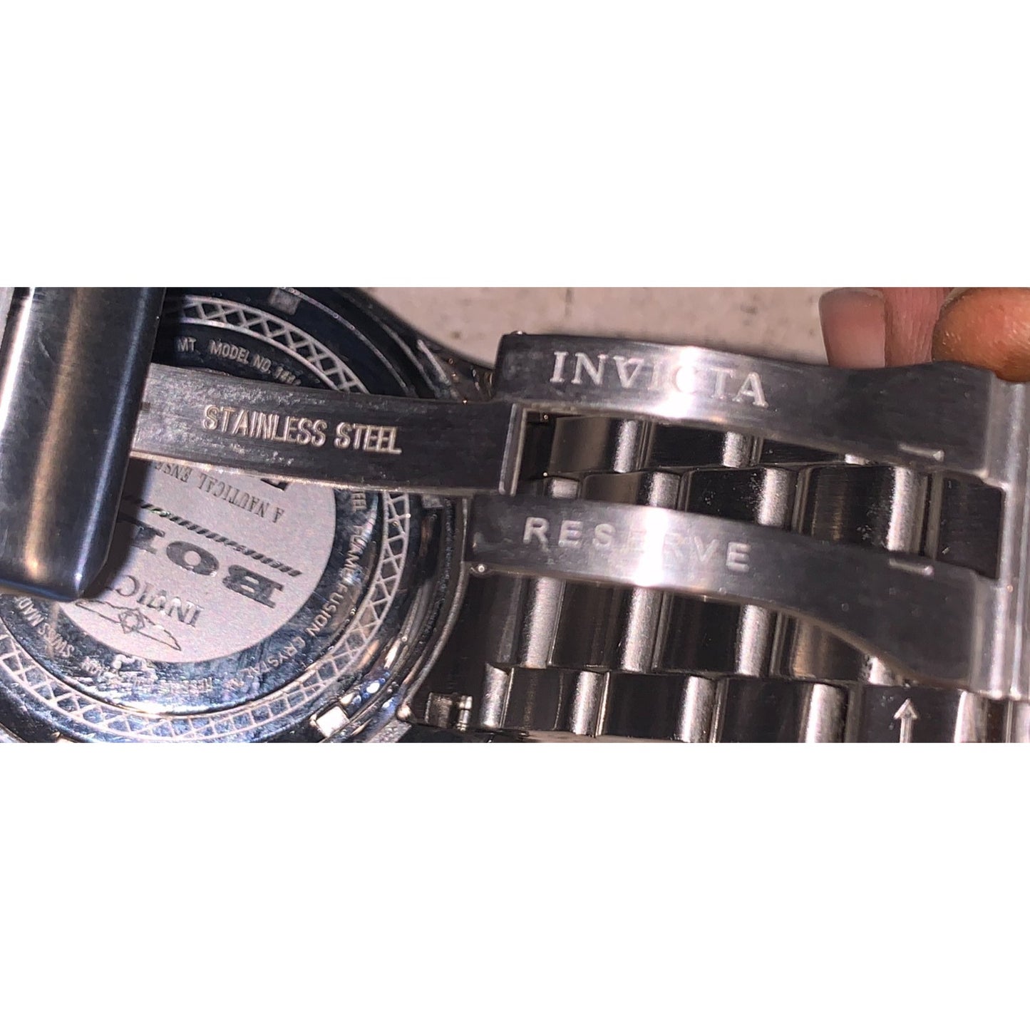 Invicta Reserve Bolt Sport, Model #1444, 50mm, Swiss Made Chronograph
