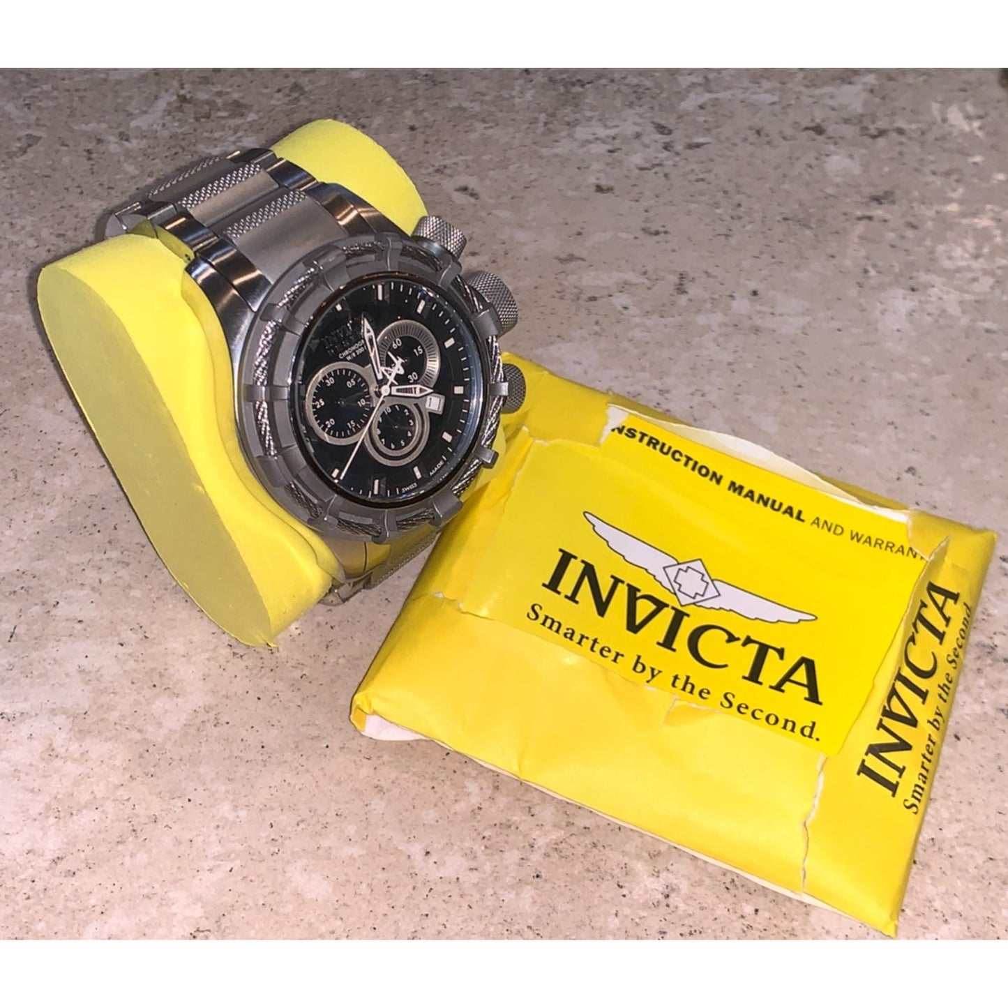 Invicta Reserve Bolt Sport, Model #1444, 50mm, Swiss Made Chronograph