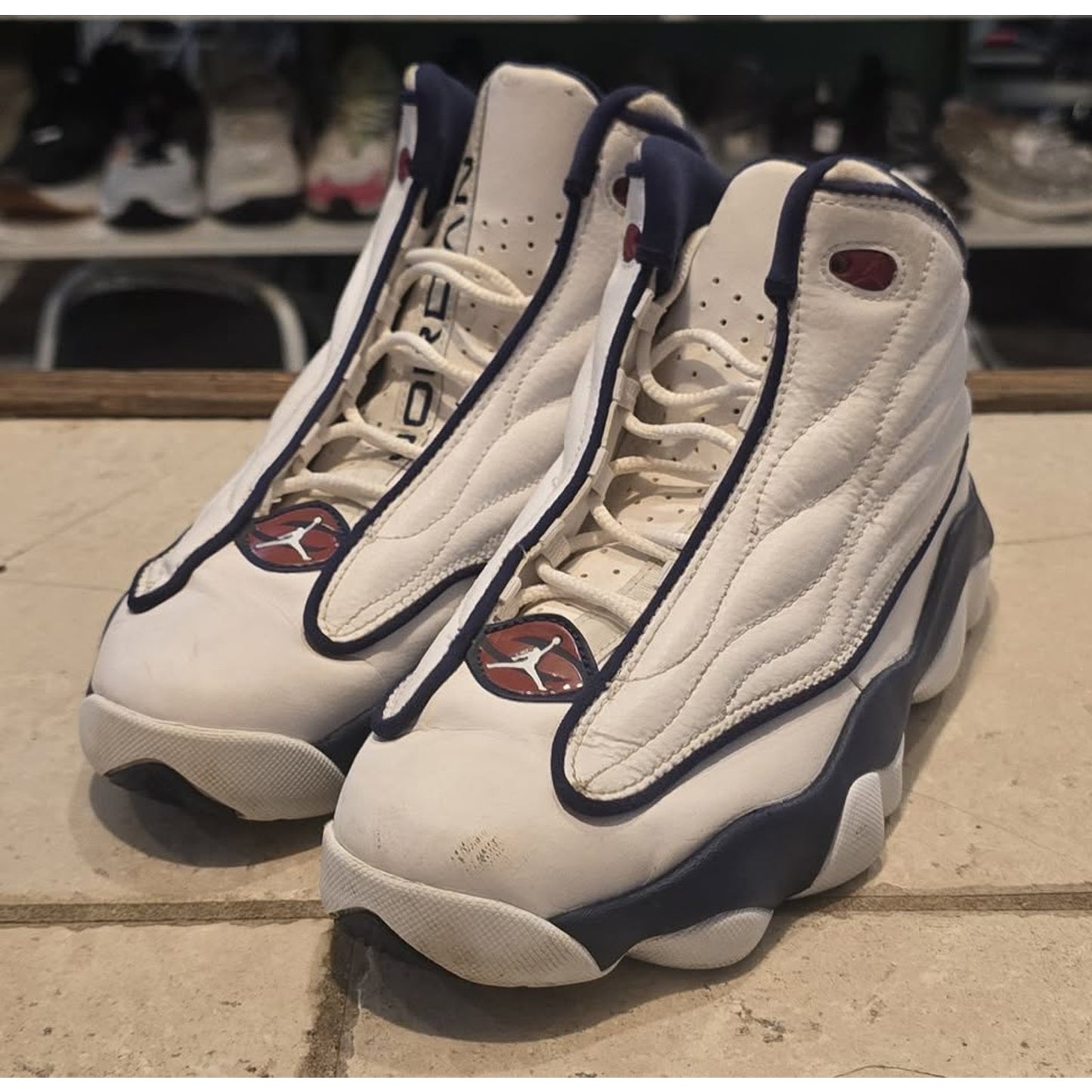 Nike Air Jordan Pro Strong White Leather Shoes / DC7911-100 /