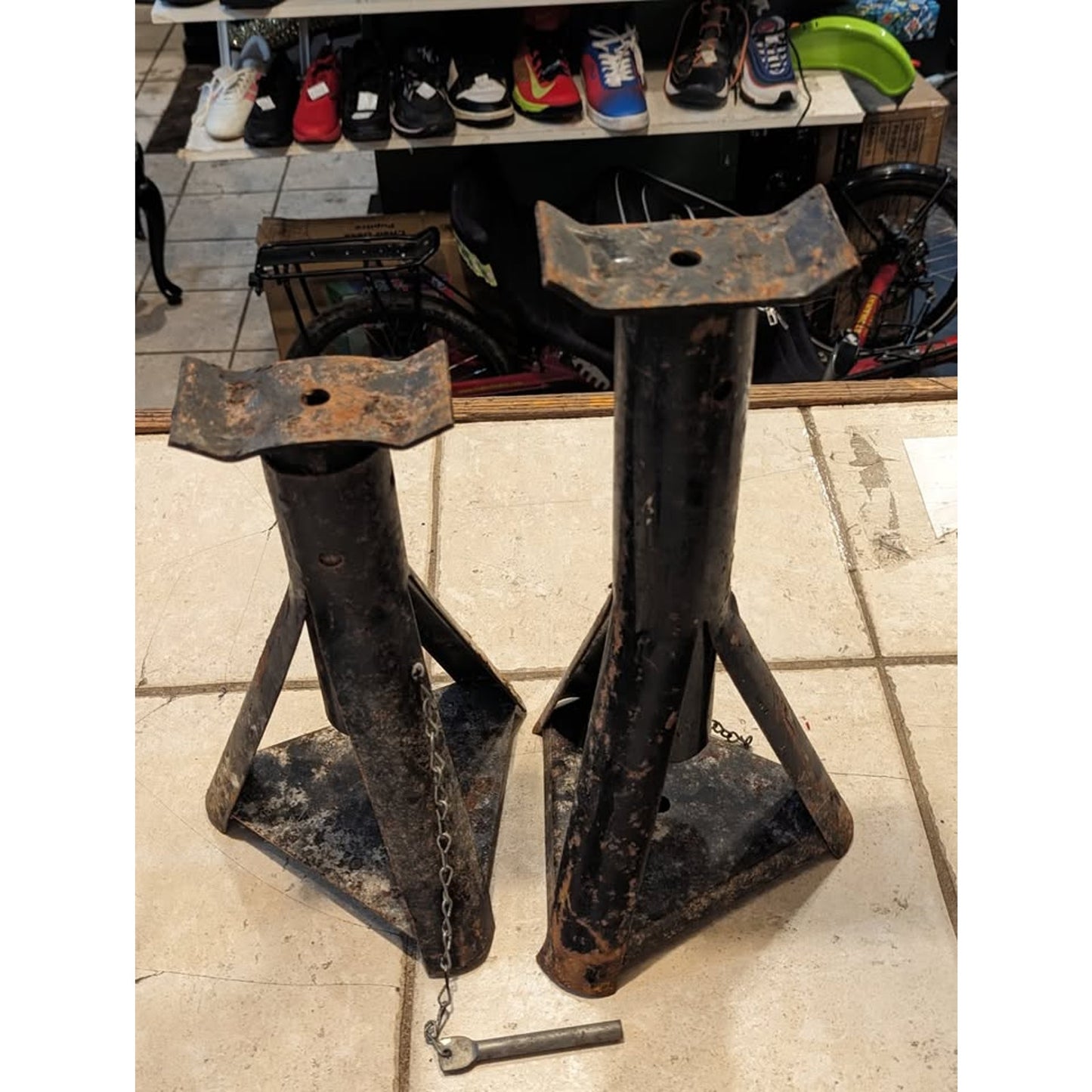 Metal Jack Stands