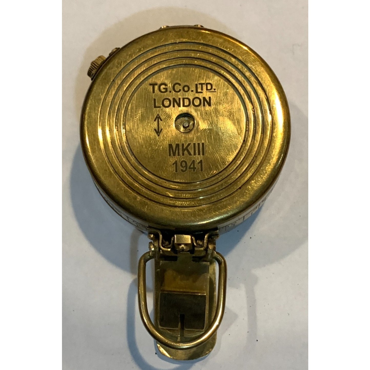 TG Co Ltd London WW2 1941 MKIII Brass Compass